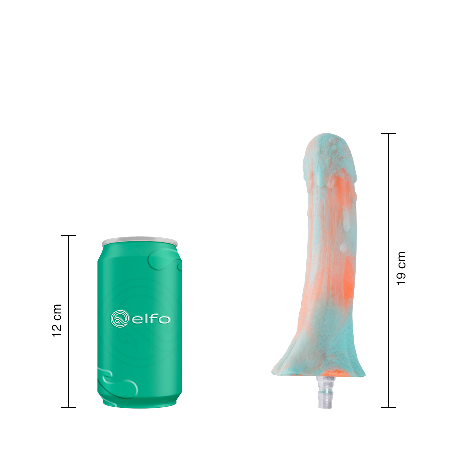 Dildo Ice Cream Compatible con Lovense Machine